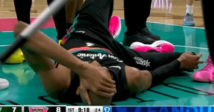 Kaiyun开云中国官网-升西部第二!文班22+10受伤惊魂 马刺最多领先39分大胜雄鹿