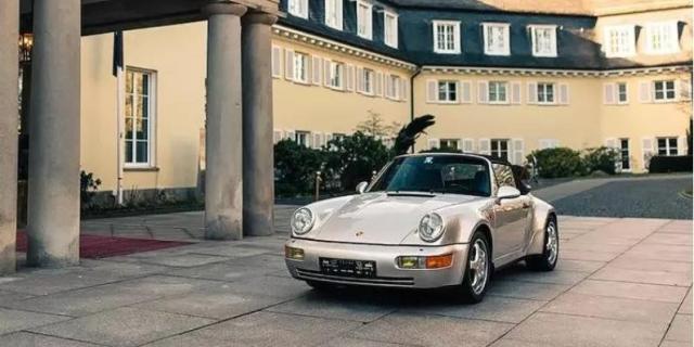 老马1992年开的保时捷 起拍价20万美元 57万成交